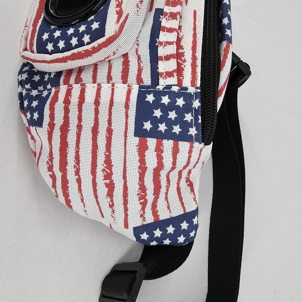 Vintage American‎ Flag Fanny Pack 4th Of July Independence Day - Picture 6 of 9